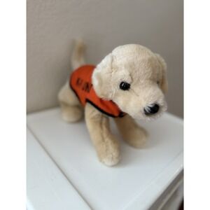 Douglas Puppy Plush Dog Yellow Lab Golden Retriever K-9 Unit 12 Inch Cuddle Toys